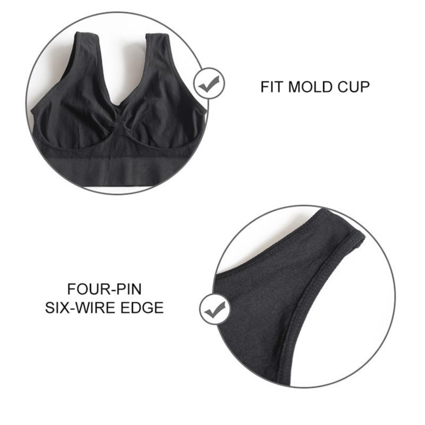 Stretchable Non padded air bra
