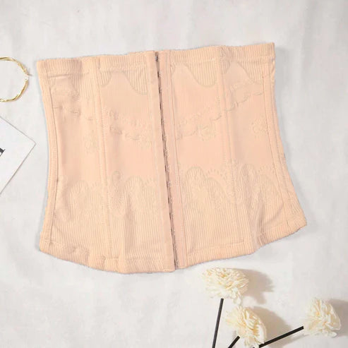 Women's Floral Texture Body Shaper Tummy Control Waist Belt