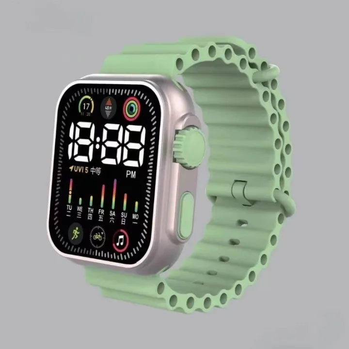 Digital LED Watch for Men Boys| Ultra Big Display Comfortable Straps