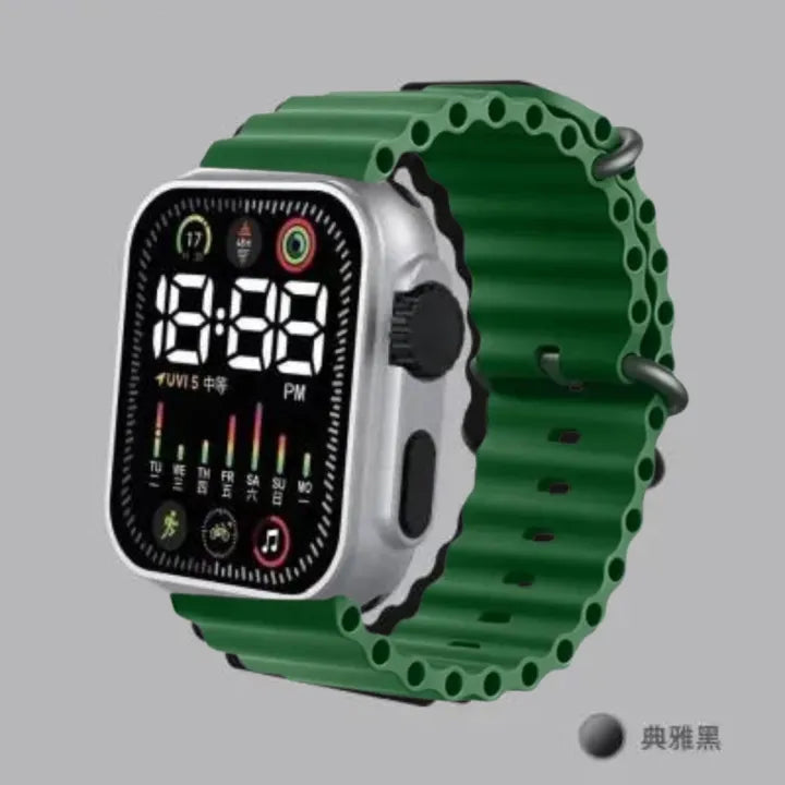 Digital LED Watch for Men Boys| Ultra Big Display Comfortable Straps