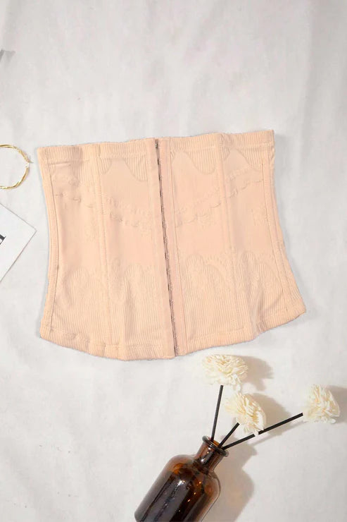 Women's Floral Texture Body Shaper Tummy Control Waist Belt