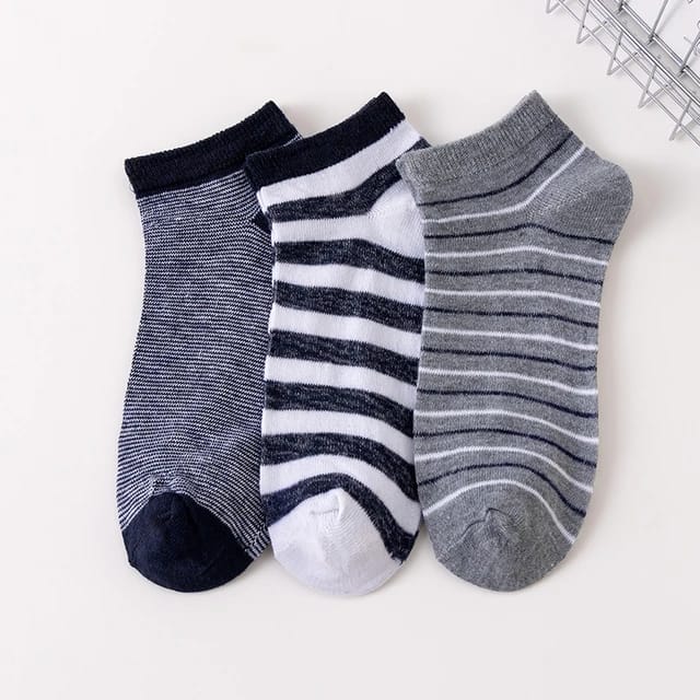 5 Pairs High Quality Cotton Ankle Socks for Men Women| Multicolor Cute Trendy Short Socks for Boys Girls