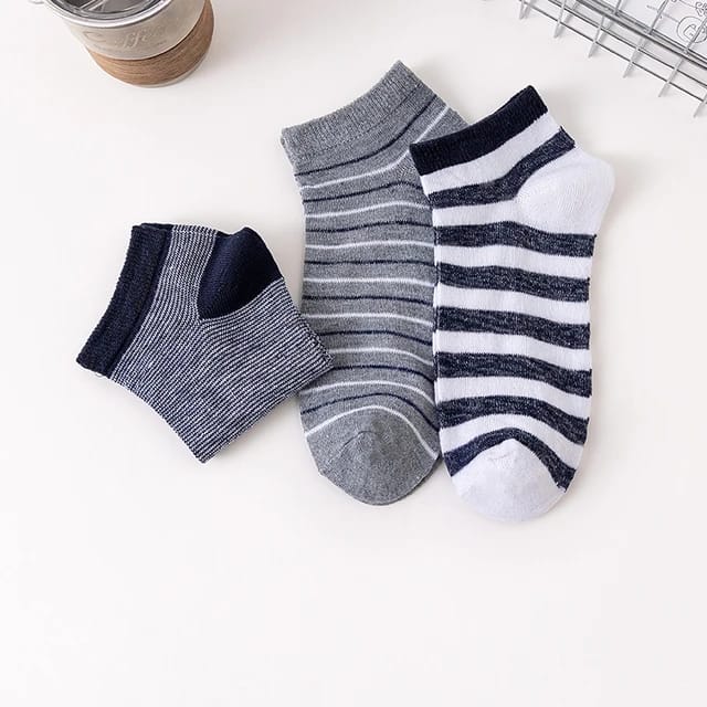 5 Pairs High Quality Cotton Ankle Socks for Men Women| Multicolor Cute Trendy Short Socks for Boys Girls