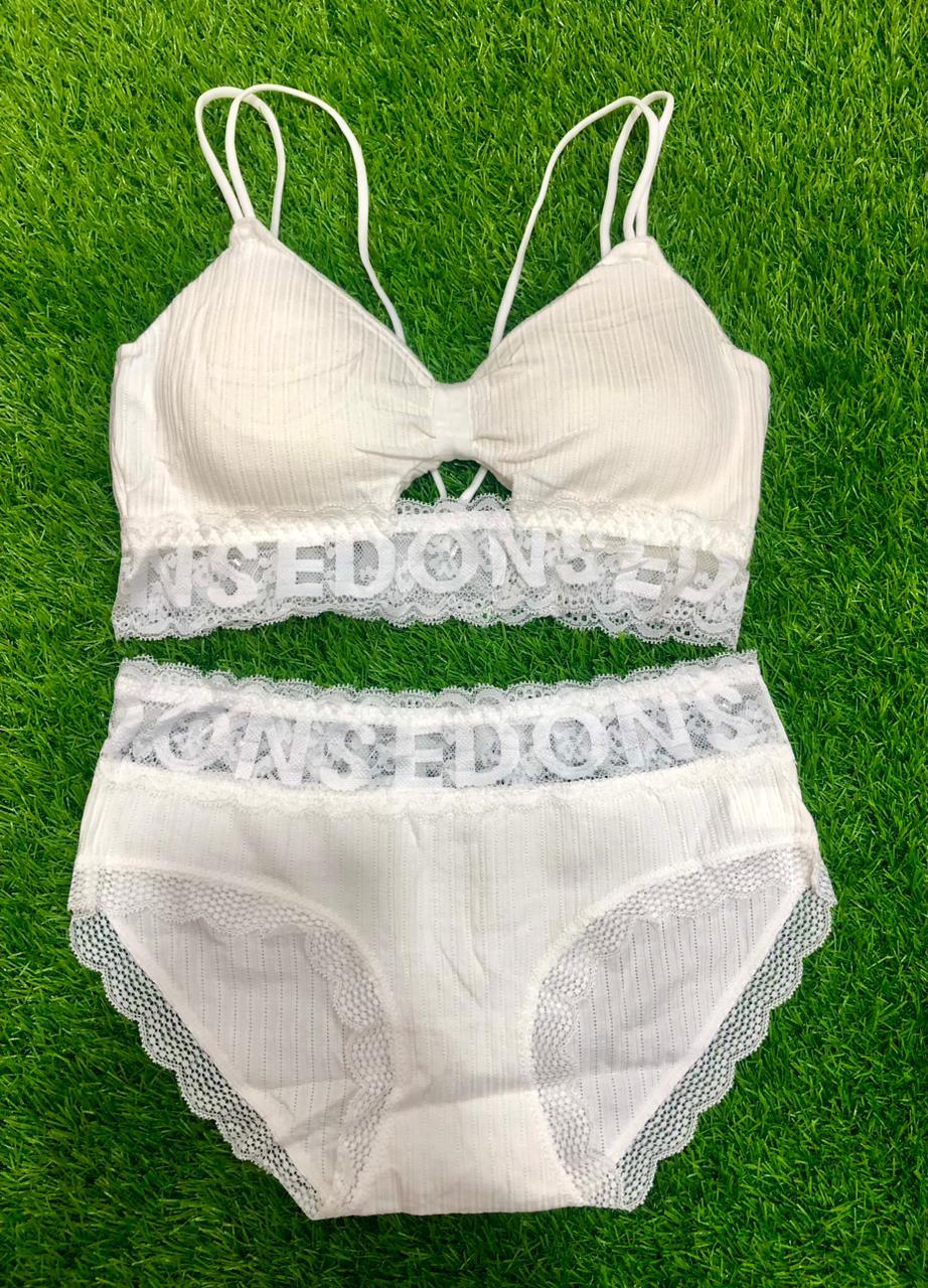 High Quality Padded Bra & Panty Set for Women Girls| Lingerie Set for Women-Push up Bra