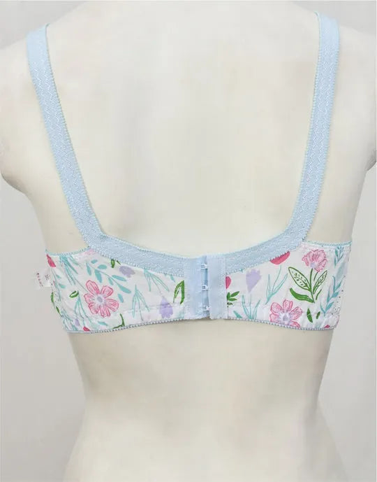 Pack of 4- Cotton Bra for Women Girls| Non Padded Ladies Brazier| Irani Bra