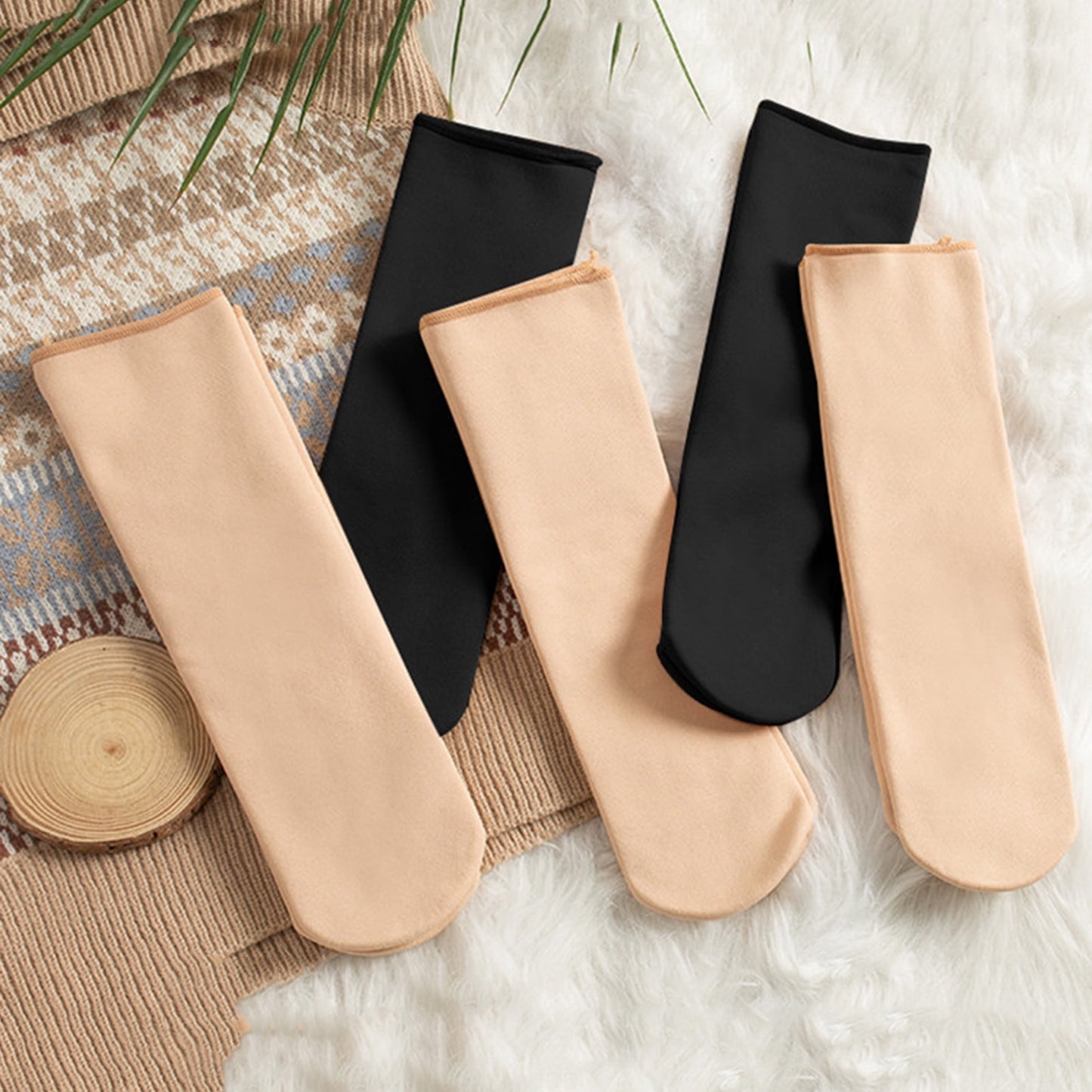 Woolen Thicken Warm Winter Socks For Women