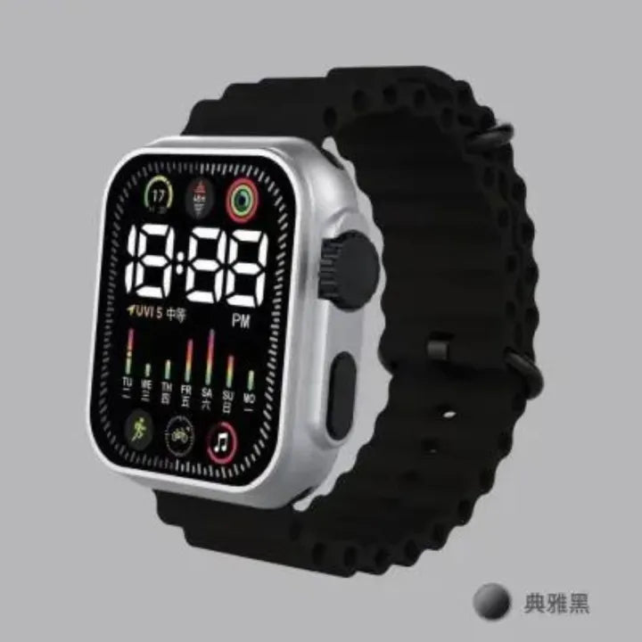 Digital LED Watch for Men Boys| Ultra Big Display Comfortable Straps