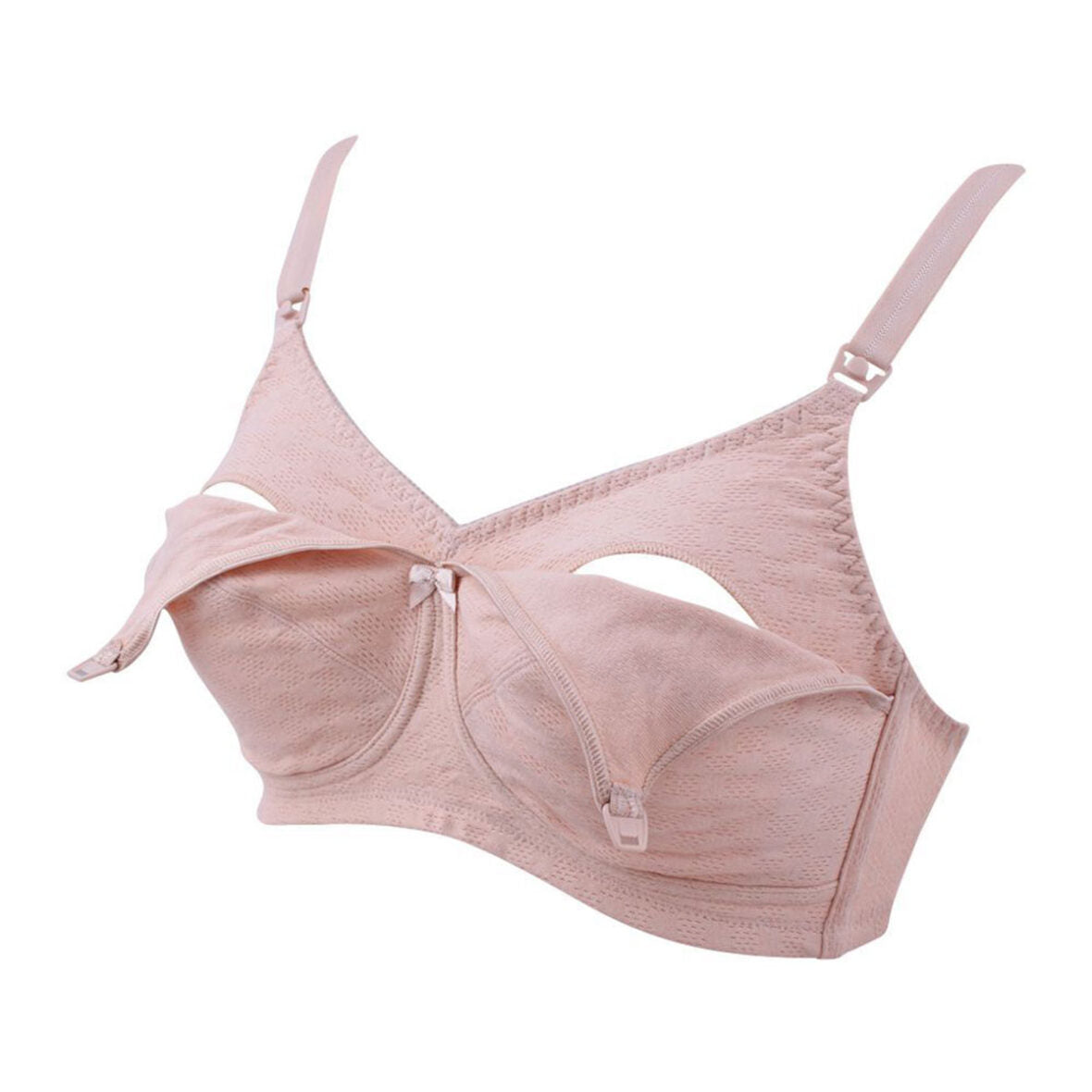 Breastfeeding and Nursing Bra | Front Open Easy Breastfeeding Bra & Feeding Bra | Best for Cup Size A & B (Hook)