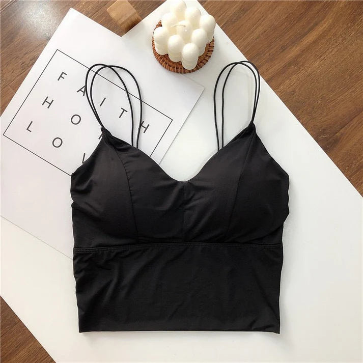 Ice Silk High Quality Padded Bra - Free Size